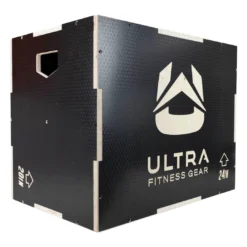 Ultra Fitness Gear 3 In 1 Anti-Slip Wood Plyo Box For Jump, Crossfit, Plyometrics. Sizes: 30/24/20, 24/20/16, 20/18/16, Or 16/14/12 44 Ultra Fitness Gear 3 In 1 Anti-Slip Wood Plyo Box For Jump, Crossfit, Plyometrics. Sizes: 30/24/20, 24/20/16, 20/18/16, Or 16/14/12