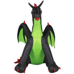Holidayana HOME GOODS 9ft Inflatable Halloween Dragon