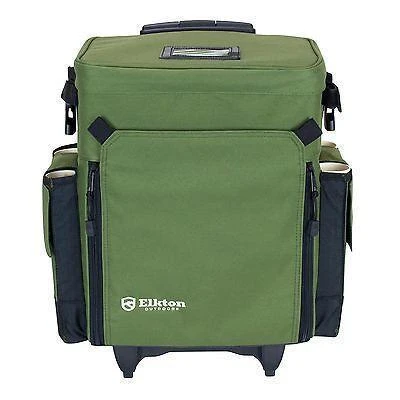 Elkton Outdoors Rolling Tackle Box With Removable Tackle Trays SPORTING GOODS 6 Elkton Outdoors Rolling Tackle Box With Removable Tackle Trays SPORTING GOODS