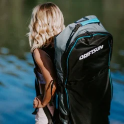 Driftsun ISUP Travel Carry Bag, Rolling Backpack For Transporting Inflatable Stand-Up Paddleboard