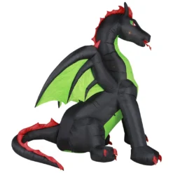 Holidayana HOME GOODS 9ft Inflatable Halloween Dragon