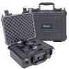 Elkton Outdoors 3 PISTOL HARD GUN CASE- TSA APPROVED: CRUSH RESISTANT & WATERPROOF