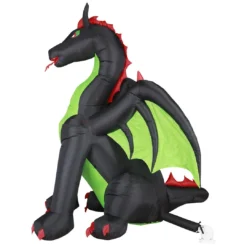 Holidayana HOME GOODS 9ft Inflatable Halloween Dragon