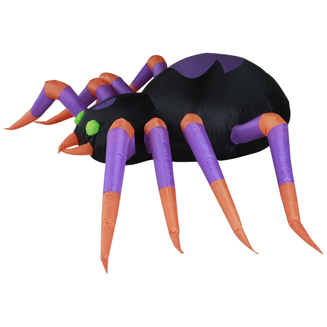 Holidayana 8 Ft Long Creepy Crawly Spider Halloween Inflatable 6 Holidayana 8 Ft Long Creepy Crawly Spider Halloween Inflatable