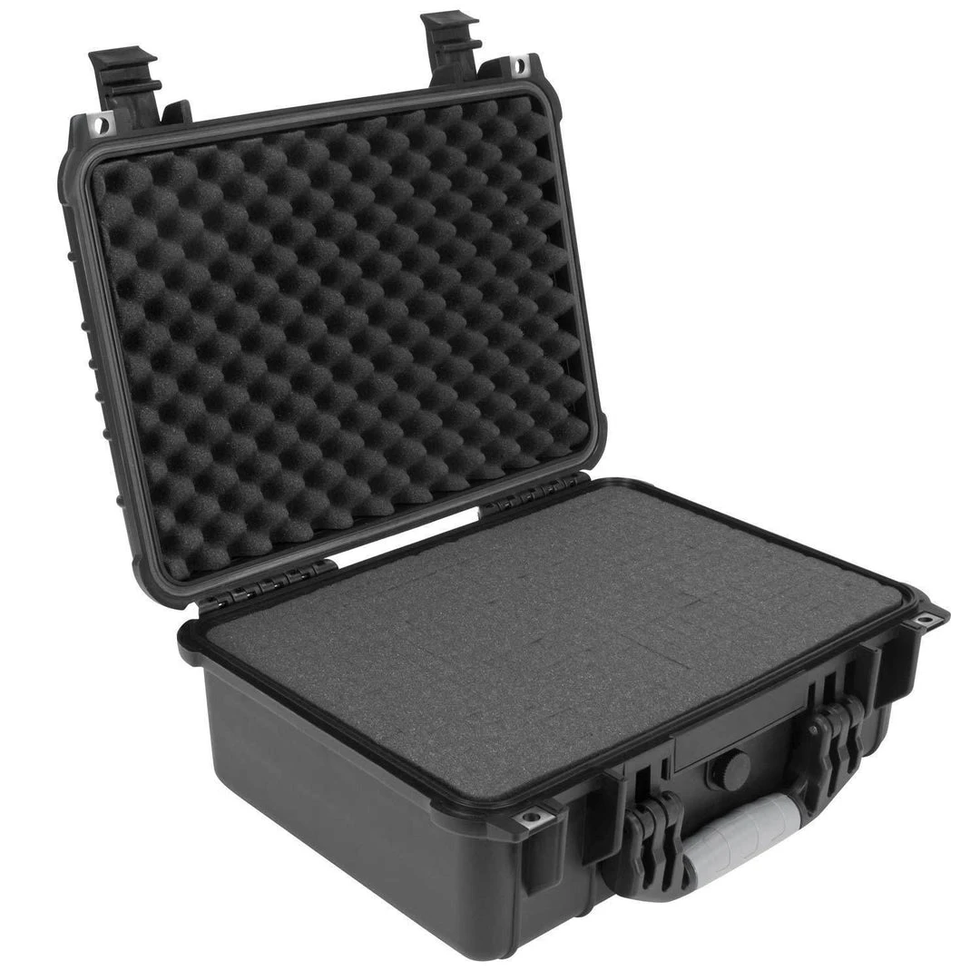 Elkton Outdoors HARD 4 PISTOL GUN CASE WITH LOCKING HOLES & AUTO PRESSURE ADJUSTMENT 4 Elkton Outdoors HARD 4 PISTOL GUN CASE WITH LOCKING HOLES & AUTO PRESSURE ADJUSTMENT