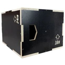 Ultra Fitness Gear 3 In 1 Anti-Slip Wood Plyo Box For Jump, Crossfit, Plyometrics. Sizes: 30/24/20, 24/20/16, 20/18/16, Or 16/14/12 46 Ultra Fitness Gear 3 In 1 Anti-Slip Wood Plyo Box For Jump, Crossfit, Plyometrics. Sizes: 30/24/20, 24/20/16, 20/18/16, Or 16/14/12