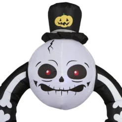 Holidayana HOME GOODS 5 Ft Spooky Headless Skeleton Halloween Inflatable