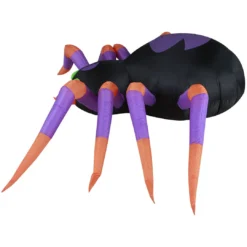 Holidayana 8 Ft Long Creepy Crawly Spider Halloween Inflatable 15 Holidayana 8 Ft Long Creepy Crawly Spider Halloween Inflatable