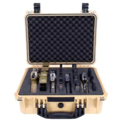 Elkton Outdoors HARD 4 PISTOL GUN CASE WITH LOCKING HOLES & AUTO PRESSURE ADJUSTMENT 21 Elkton Outdoors HARD 4 PISTOL GUN CASE WITH LOCKING HOLES & AUTO PRESSURE ADJUSTMENT