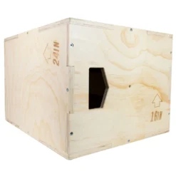 Ultra Fitness Gear 3 In 1 Wood Plyo Box For Jump, Crossfit, Plyometrics. Sizes: 30/24/20, 24/20/16, 20/18/16, Or 16/14/12 SPORTING GOODS 38 Ultra Fitness Gear 3 In 1 Wood Plyo Box For Jump, Crossfit, Plyometrics. Sizes: 30/24/20, 24/20/16, 20/18/16, Or 16/14/12 SPORTING GOODS