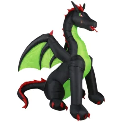 Holidayana HOME GOODS 9ft Inflatable Halloween Dragon