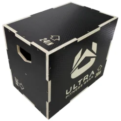 Ultra Fitness Gear 3 In 1 Anti-Slip Wood Plyo Box For Jump, Crossfit, Plyometrics. Sizes: 30/24/20, 24/20/16, 20/18/16, Or 16/14/12 39 Ultra Fitness Gear 3 In 1 Anti-Slip Wood Plyo Box For Jump, Crossfit, Plyometrics. Sizes: 30/24/20, 24/20/16, 20/18/16, Or 16/14/12