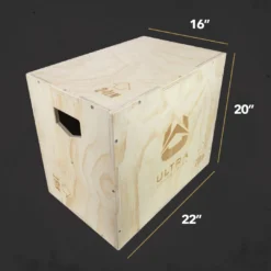 Ultra Fitness Gear 3 In 1 Wood Plyo Box For Jump, Crossfit, Plyometrics. Sizes: 30/24/20, 24/20/16, 20/18/16, Or 16/14/12 SPORTING GOODS 34 Ultra Fitness Gear 3 In 1 Wood Plyo Box For Jump, Crossfit, Plyometrics. Sizes: 30/24/20, 24/20/16, 20/18/16, Or 16/14/12 SPORTING GOODS