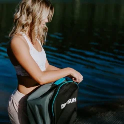 Driftsun ISUP Travel Carry Bag, Rolling Backpack For Transporting Inflatable Stand-Up Paddleboard