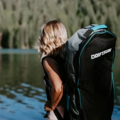 Driftsun ISUP Travel Carry Bag, Rolling Backpack For Transporting Inflatable Stand-Up Paddleboard