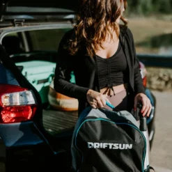 Driftsun ISUP Travel Carry Bag, Rolling Backpack For Transporting Inflatable Stand-Up Paddleboard