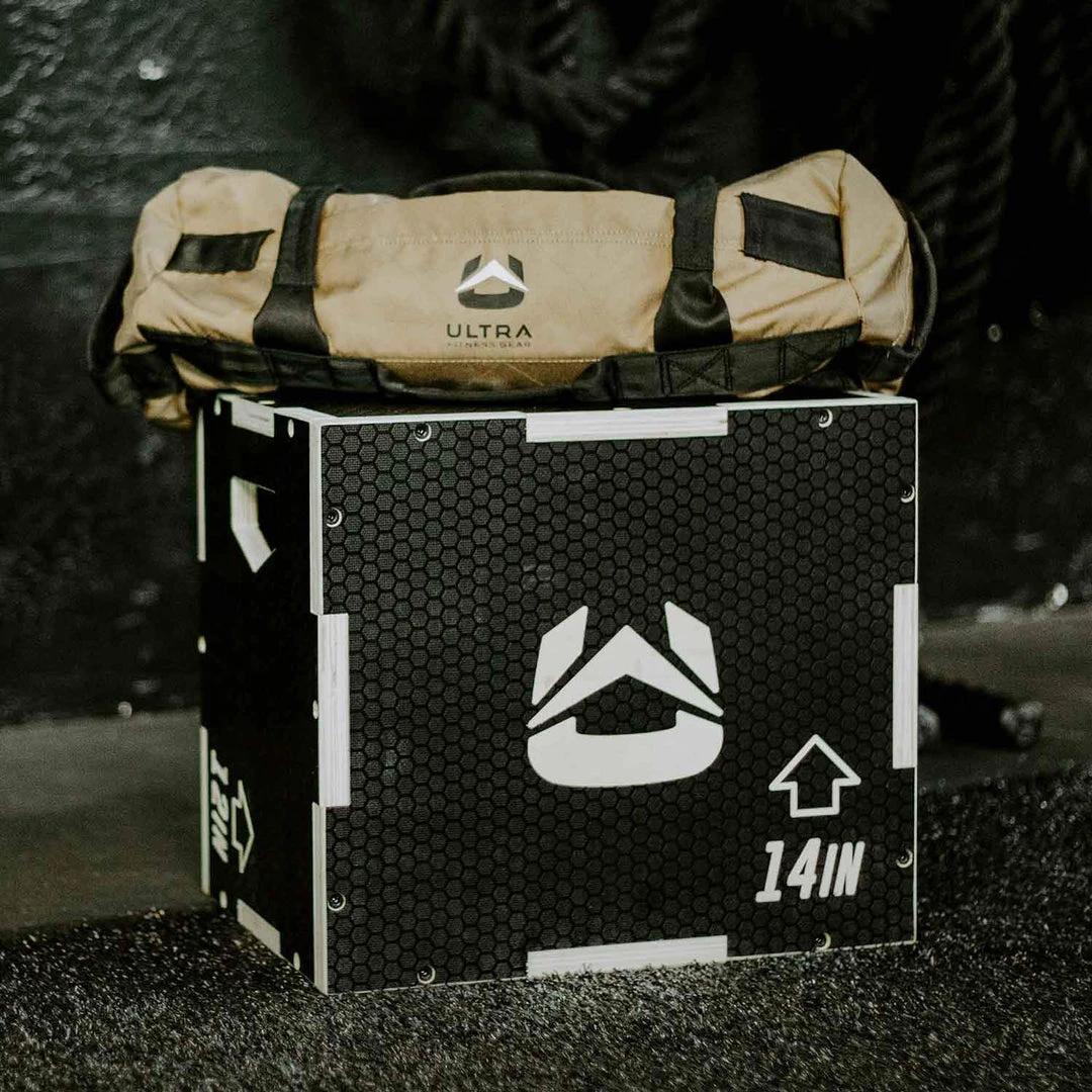 Ultra Fitness Gear 3 In 1 Anti-Slip Wood Plyo Box For Jump, Crossfit, Plyometrics. Sizes: 30/24/20, 24/20/16, 20/18/16, Or 16/14/12 3 Ultra Fitness Gear 3 In 1 Anti-Slip Wood Plyo Box For Jump, Crossfit, Plyometrics. Sizes: 30/24/20, 24/20/16, 20/18/16, Or 16/14/12