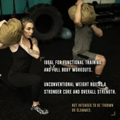 Ultra Fitness Gear Soft Atlas Stone Sandbag, Includes Ultra Durable Soft Outer Shell And Filler Bag