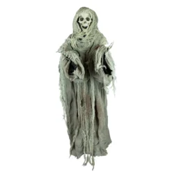 Holidayana Patio & Outdoors Animatronic Floating Skeleton - Sound And Touch Activated Halloween Decoration With Lighted Eyes And Scary Sounds 9 Holidayana Patio & Outdoors Animatronic Floating Skeleton - Sound And Touch Activated Halloween Decoration With Lighted Eyes And Scary Sounds