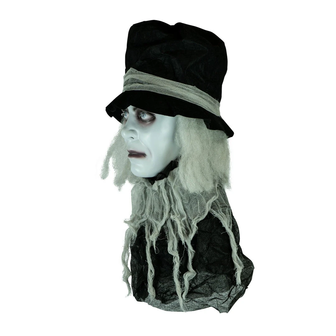 Holidayana Animatronic Spinning Severed Head - Sound And Touch Activated Halloween Decoration Lighted Eyes Patio & Outdoors 5 Holidayana Animatronic Spinning Severed Head - Sound And Touch Activated Halloween Decoration Lighted Eyes Patio & Outdoors