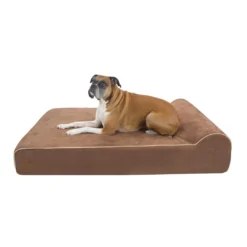 Frontpet PET SUPPLIES Memory Foam Dog Bed With Machine Washable Microfiber Slipcover