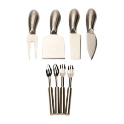 Zelancio Slate Cheese Board, 12 Piece Charcuterie Set Includes 4 Stainless Steel Cheese Knives, Bigger Acacia Serving Tray With Slate Board, And Wood Tool Holder 36 Zelancio Slate Cheese Board, 12 Piece Charcuterie Set Includes 4 Stainless Steel Cheese Knives, Bigger Acacia Serving Tray With Slate Board, And Wood Tool Holder