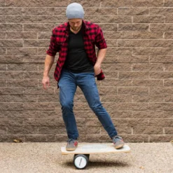 SPORTING GOODS DriftSun Classic Balance Board Hardwood Balance Trainer With Roller 18 SPORTING GOODS DriftSun Classic Balance Board Hardwood Balance Trainer With Roller