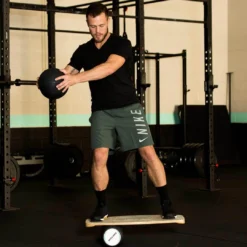 SPORTING GOODS DriftSun Classic Balance Board Hardwood Balance Trainer With Roller 23 SPORTING GOODS DriftSun Classic Balance Board Hardwood Balance Trainer With Roller