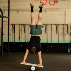 SPORTING GOODS DriftSun Classic Balance Board Hardwood Balance Trainer With Roller 22 SPORTING GOODS DriftSun Classic Balance Board Hardwood Balance Trainer With Roller