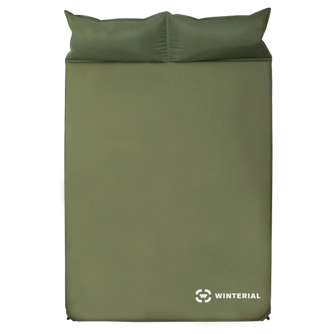 SPORTING GOODS Winterial Double Self Inflating Sleeping Pad - Green