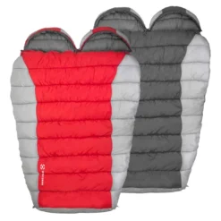 SPORTING GOODS Winterial Double Mummy Bag Red