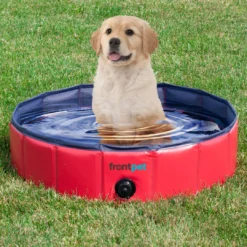 Frontpet Folding Dog Pool With Drain Plug PET SUPPLIES