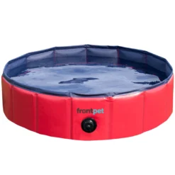 Frontpet Folding Dog Pool With Drain Plug PET SUPPLIES