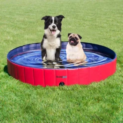 Frontpet Folding Dog Pool With Drain Plug PET SUPPLIES