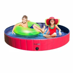 Frontpet Folding Dog Pool With Drain Plug PET SUPPLIES