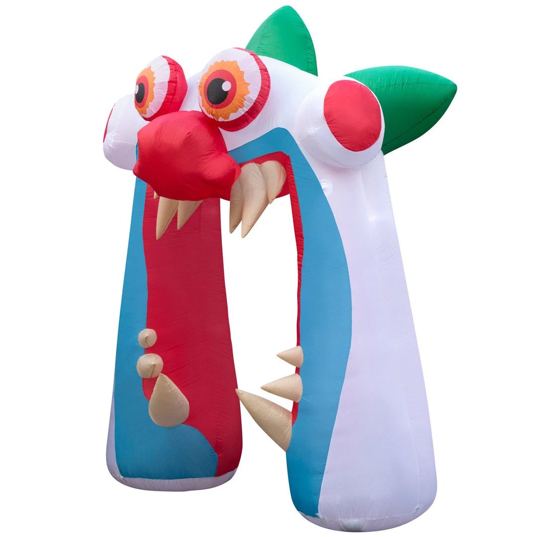 Holidayana 10 Ft Clown Arch Halloween Inflatable