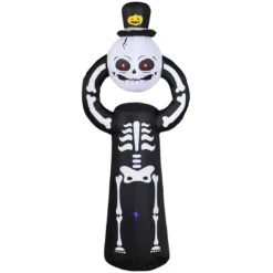 Holidayana HOME GOODS 5 Ft Spooky Headless Skeleton Halloween Inflatable