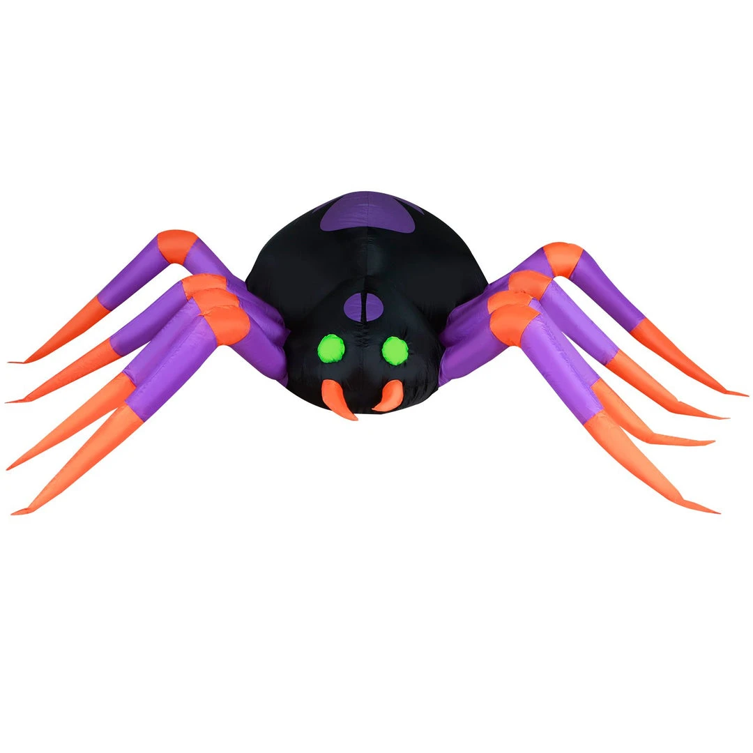 Holidayana 8 Ft Long Creepy Crawly Spider Halloween Inflatable 9 Holidayana 8 Ft Long Creepy Crawly Spider Halloween Inflatable