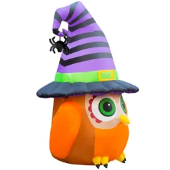 Marketfleet Inc. 6 Ft Inflatable Halloween Witch Owl Yard Decoration Lawn Inflatables 11 Marketfleet Inc. 6 Ft Inflatable Halloween Witch Owl Yard Decoration Lawn Inflatables