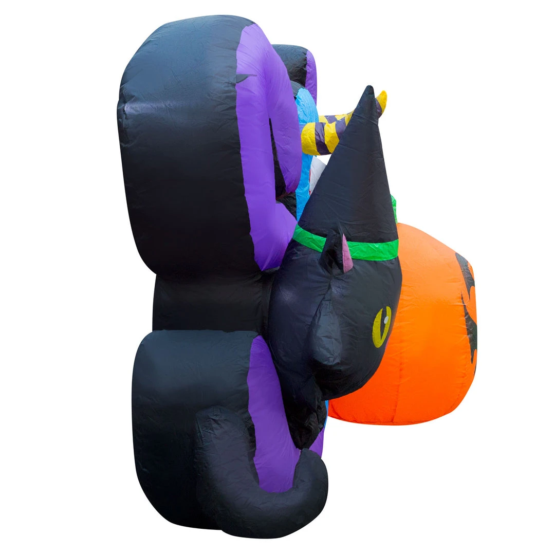 Holidayana 9 Ft Inflatable Halloween Spooky Sign Yard Decoration Lawn Inflatables 8 Holidayana 9 Ft Inflatable Halloween Spooky Sign Yard Decoration Lawn Inflatables