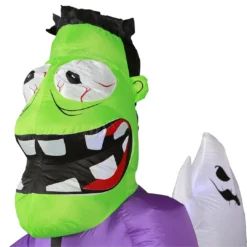 Holidayana HOME GOODS 10 Ft Long Runaway Graveyard Train Halloween Inflatable 16 Holidayana HOME GOODS 10 Ft Long Runaway Graveyard Train Halloween Inflatable