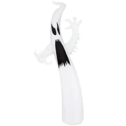 Holidayana 9 Ft Ghost With Multi-Colored Lights Halloween Inflatable HOME GOODS