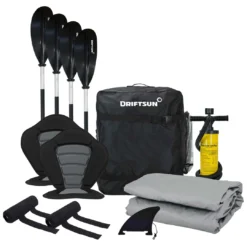 SPORTING GOODS Driftsun Almanor 130 Two Person Inflatable Recreational Touring Kayak