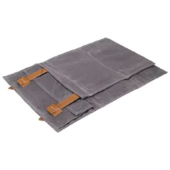 Zelancio Waxed Canvas Knife Roll Bag With 9 Knife Slots And 4 Pockets For Additional Tools And Accessories, Ultra Portable And Safe, Fits All Knife Sets