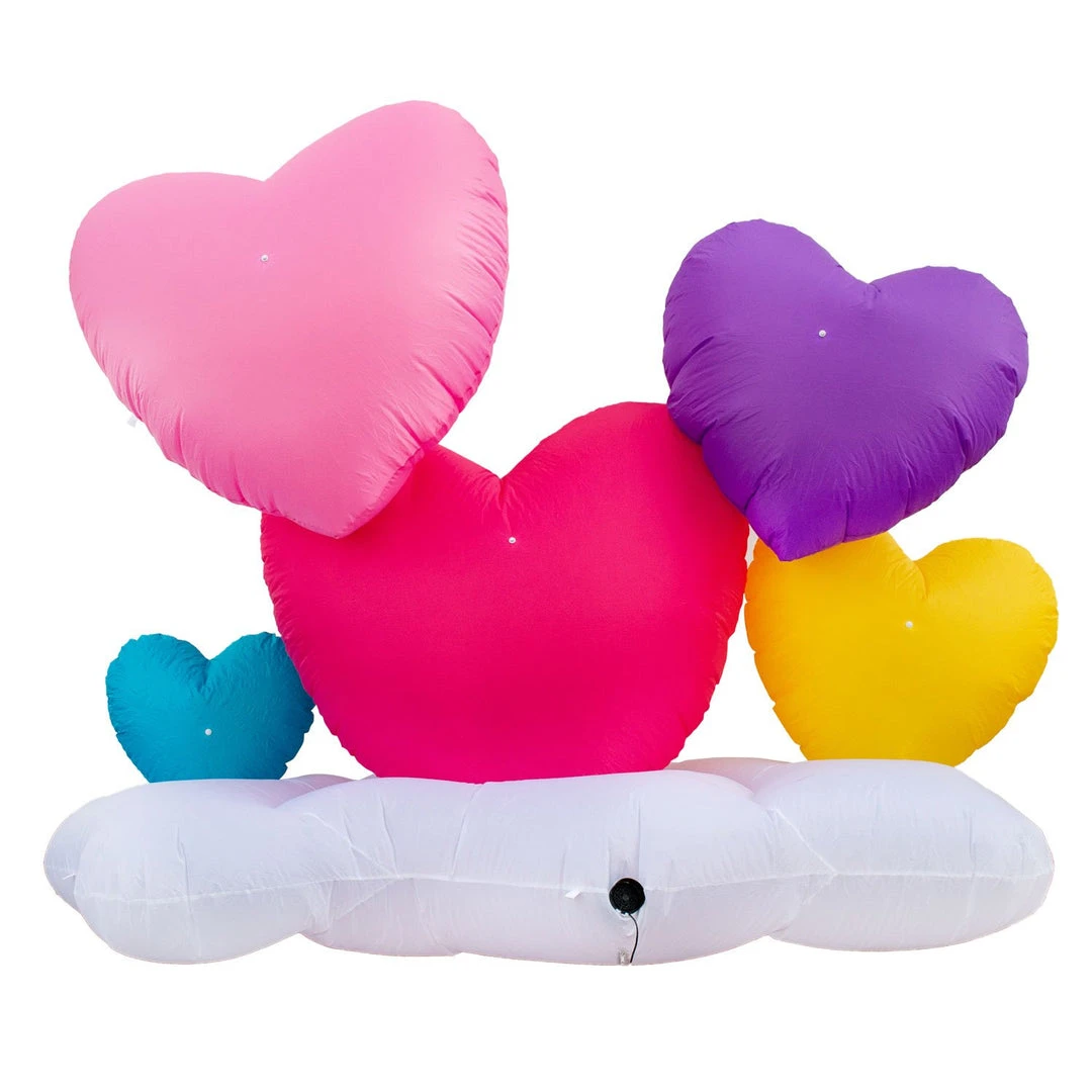 Holidayana Inflatable Valentines Day Small Hearts Decoration With Built-In Fan And LED Lights 7 Holidayana Inflatable Valentines Day Small Hearts Decoration With Built-In Fan And LED Lights