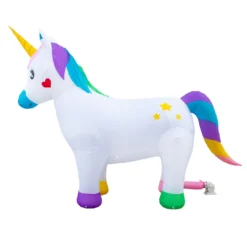 Holidayana Inflatable Unicorn Decoration With Built-In Fan And LED Lights HOME GOODS 11 Holidayana Inflatable Unicorn Decoration With Built-In Fan And LED Lights HOME GOODS