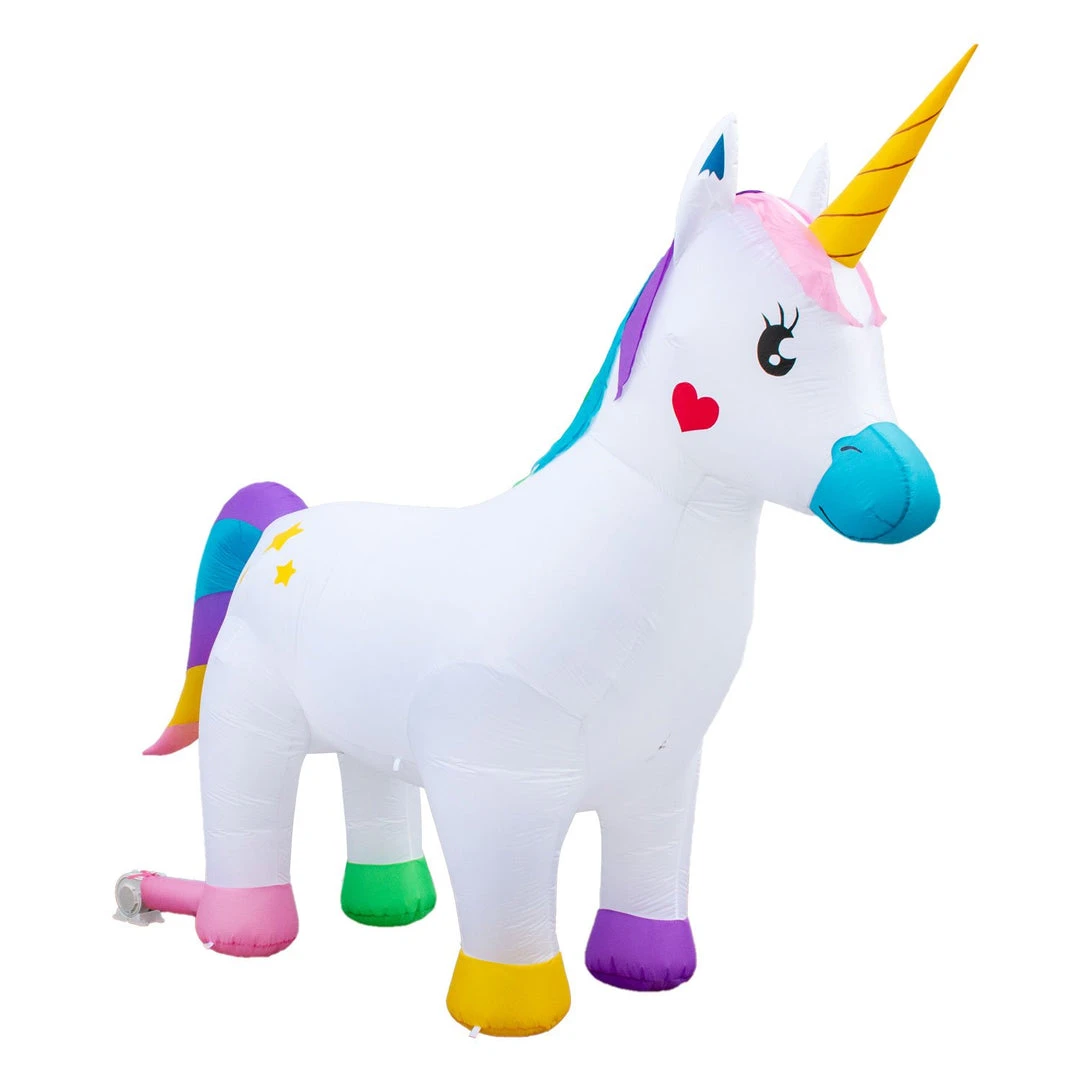 Holidayana Inflatable Unicorn Decoration With Built-In Fan And LED Lights HOME GOODS 2 Holidayana Inflatable Unicorn Decoration With Built-In Fan And LED Lights HOME GOODS