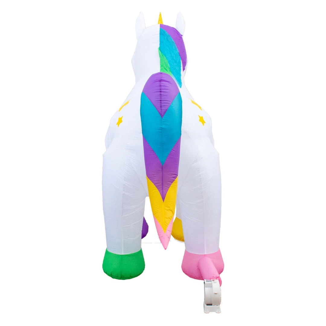 Holidayana Inflatable Unicorn Decoration With Built-In Fan And LED Lights HOME GOODS 6 Holidayana Inflatable Unicorn Decoration With Built-In Fan And LED Lights HOME GOODS