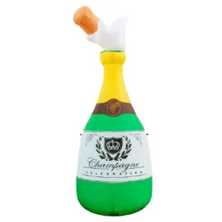 Holidayana HOME GOODS Inflatable Champagne Bottle Decoration With Built-In Fan And LED Lights