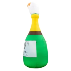 Holidayana HOME GOODS Inflatable Champagne Bottle Decoration With Built-In Fan And LED Lights